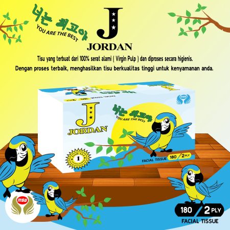 Jordan Facial Tissue 180