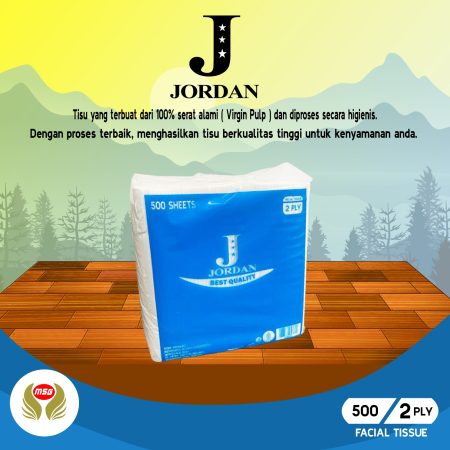 Jordan Facial Tissue 500